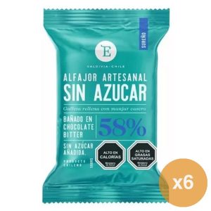 Alfajor Chocolate Bitter sin Azúcar Alfajor Chocolate Bitter sin Azúcar